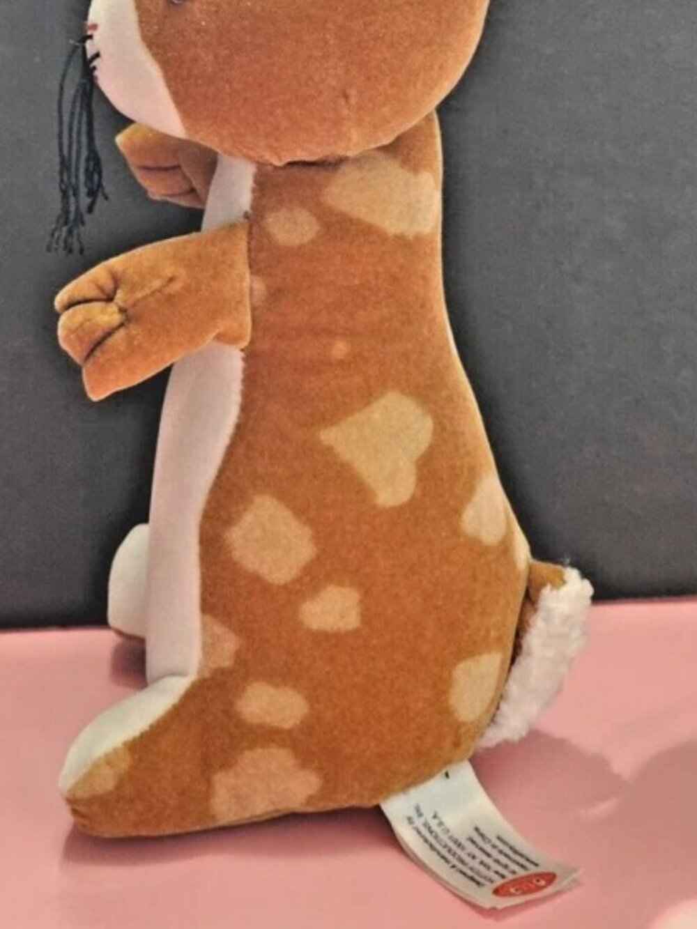 velvet rabbit plush toy with tag YOTTOY made in 2002 # - Picture 4 of 5